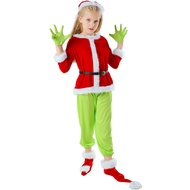 Green Monster Costume Christmas Halloween Costume Green Monster Grinch Cosplay Costume Anime Cosplay