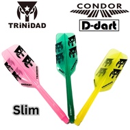 CONDOR Flight ZERO STRESS - Slim Trinidad Logo Dart Flight (SAYAP ARROW)