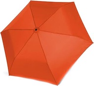 Doppler Zero Magic Pocket Umbrella 26 cm, Plain Vibrant Orange, Klein