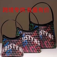AG1 Christy ng Simple Fashionable Hand-held Printed Bag One-Shoulder Underarm Female Bag Messenger B
