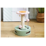 Cat Tree Play Bed Scratcher House Toy For Kitten Cat Tree Toy Scratcher Sisal Cat Toy W/ Ball  猫爬架 猫跳台