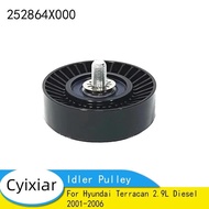 25286-4X000 252864X000 Idler Pulley For Hyundai Terracan 2.9L Diesel 2001-2006