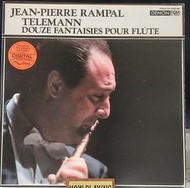 日本天龍 DENON PCM JEAN PIERRE RAMPAL TELEMANN DOUZE FANTAISIES POUR FLUTE OX-7007-ND