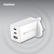 MOMAX - ONEPLUG 67W 三輸出GaN快速充電器 白色