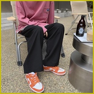 ✿ ⊙ ♣ ACHSAWAKE Casual Korean Fashion Straight Leg Korean Pants Trend