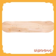 8Inch 8-Layer Maple Blank Double Concave Skateboards Natural Skate Deck Board Skateboards Deck Wood 