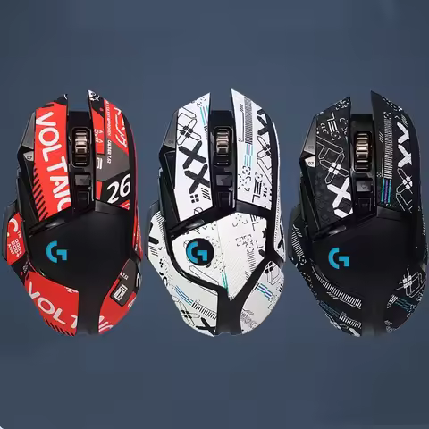 1 Set Mouse Anti Slip Sticker For Logitech G502 Wired/G502 Lightspeed/G502 Hero Non-Slip Anti Sweat 