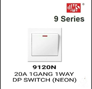 UMS 9 SERIES SWITCHES & SOCKETOUTLET