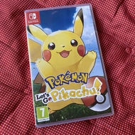 Pokemon Lets Go Pikachu Switch