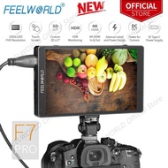 FEELWORLD F7 PRO 7 INCH IPS Touch Screen DSLR Camera Field Director Monitor With F970 External Power