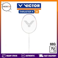 VICTOR Thruster K 66 7UG6 66+-2G Badminton Racket 100%ORIGINAL TK-66