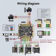 【VVL】-F465 V4 FC&ESC FPV Stack F405 V4 Flight Controller 65A AM32 ESC No BEC for RC FPV Drone