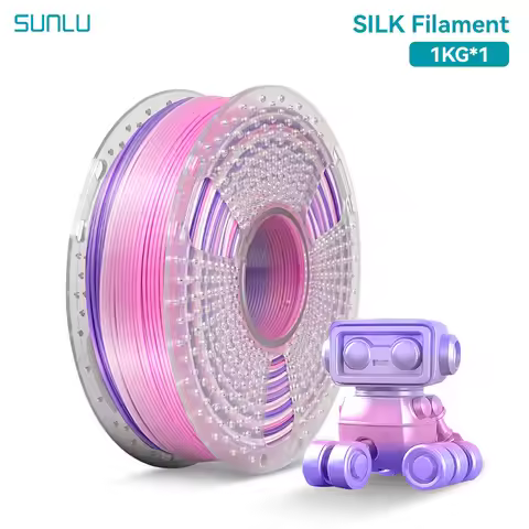 SUNLU 1KG SILK /Dual / Triple Color/Rainbow 3D Printer Filament 1.75mm 1000g Spool (2.2lbs) Neatly F