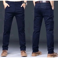 men's cargo 6 poket Estes card pant good qualty saluar kerja lelakl worker pant