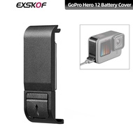 For GoPro Hero 12 Battery Cover Removable Battery Case Cover Charging Port For GoPro Hero 12 11 10 9