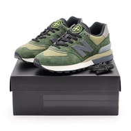 U574LGIL Stone Island New Balance 574 Legacy Dark Green Khaki Brown Grey (Men's)