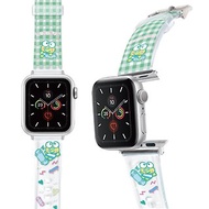 SANRIO-Apple Watch-PVC錶帶-格紋系列-KEROKEROKEROPPI