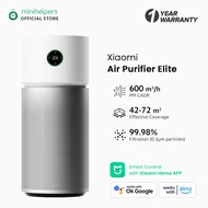 Xiaomi Mi Smart Air Purifier Elite Low Noise Touch Display PM CADR 600m³/h True Xiaomi HEPA Filter 360° Circulation System App &amp; AI Voice Smart Control 125㎡/h Effective Coverage UV LED + Plasma Tech Dual-effect Sensor 99.99% Removal