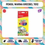 [H2O] GREEBEL 7012 CLASSIC COLOR Pencils, 12 Coloring Pencils