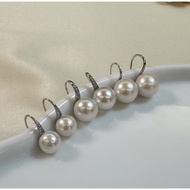 100% Handmade 10mm Akoya/12mm Edison Cultured Freshwater  Pearls Earrings
