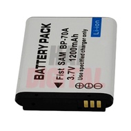 Camera Battery BP-70A BP70A Digicam SAMSUNG PL80 ES70 PL90 PL100 PL101 PL120 PL170 PL200 PL201 SL50 