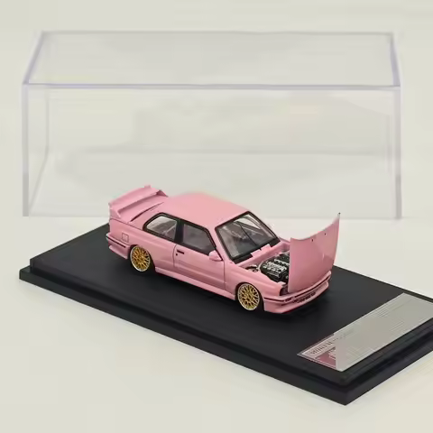 Mortal 1:64 Scale M3 E30 Coupe Diecast Alloy Vintage Performance Hobby Collectible Gift for Enthusia