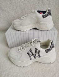 👀全新現貨MLB Big Ball Chunky 合成革 低幫老爹鞋 男女同款