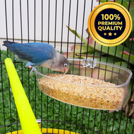 CEPUK MANDI BURUNG OVAL SEMPATI KERAMBA WADAH TEMPAT MAKAN PAKAN TM TEMPAT MANDI BURUNG lovebird ken