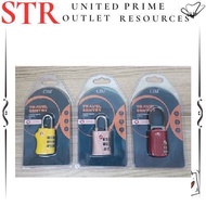 ~ LOCAL SELLER ~ READY STOCK ~ LUGGAGE SMALL NUMBER LOCK APPROXIMATELY 6 - 8CM RANDOM COLOUR