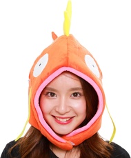 SAZAC 動物造型帽 口袋怪獸 鯉魚王