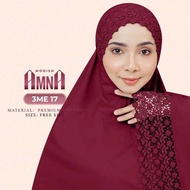 Telekung Amna Sulam Cottonpremium Telekung Cotton Telekung Khadijah Lace  sulam telekung sulam Telekung sulam cotton