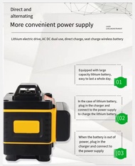 4D Laser level Green level 16 line level automatically adjusts Green laser level