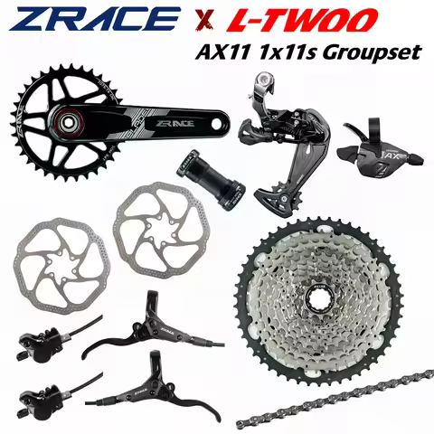 LTWOO AX11 11 Speed Shifter + Rear Derailleur 11s + ZRACE Cassette / Crankset / Brake / Chain, MTB G