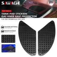 For YAMAHA FJR 1300 FJR1300 2001-2015 Bonneville Motorcycle Tank Pad Sticker Side Gas Knee Grip Prot