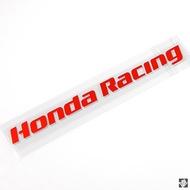 Honda HONDA RACING Unique Side Door Decorative Sticker Fender Reflective Decal