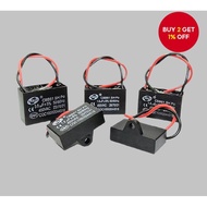 CBB61 450V Ceiling Fan Capacitor for Electric Fans 0.8-10 UF Motor Run, 1 Piece