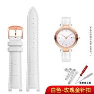 Concave Replacement interface leather strap for Folli Follie Rossini Casio tianwang Female watch bra