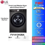 LG FV1413H2BA 13KG/8KG FRONT LOAD WASHER WITH AI DIRECT DRIVE™ & STEAM+™