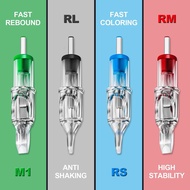 Tattoo Cartridge Needles - Autdor 80Pcs Mixed Tattoo Needles Cartridge Round Liner Bugpin 3RL 5RL 7R