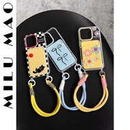 Colorful Cartoon Simple Cat Card Holder Case hp iphone 17 Pro Max 11 Pro Max 16E 13 Pro Max 7 8 7G 8