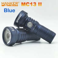 BLUE Mankerlight MC13 II LUMINUS SBT90.2 LED 4500 Lumens Type-C USB Rechargeable 18350&18650 Battery