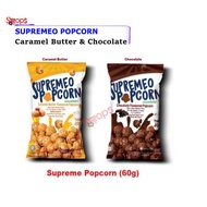 60g Supremeo Popcorn Caramel Butter Flavoured &amp; Chocolate  Flavoured 爆米花 焦糖 巧克力