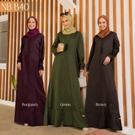 Gamis Modern Pesta Terbaru Seragaman Baju Muslim 2020 Nibras New