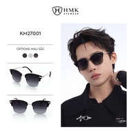 HMK Eyewear Men's and Women's Fashion Half Rim Sunglasses Anti-UV Eye Protection - KM27001