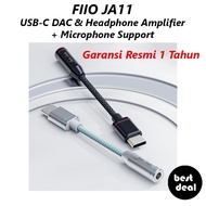 FIIO x Jade Audio JA11 Portable DAC and Headphone Amplifier Hi Res Audio Customizable PEQ iOS Androi