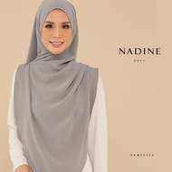 Bshawl Nadine DEFECT Ironless Shawl Butterfly By Hameesya Shawl Curve Shawl Cey Crepe Shawl Labuh Tu