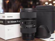[ Canon ] Sigma 18-35mm f1.8 DC For Canon EF mount / 18-35