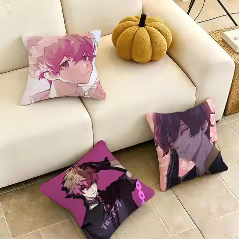 Anime Alexis-S Ness Pillow Case Square Double-Sided Sofa Cushion Cover Bedroom Bedside Pillow Gift