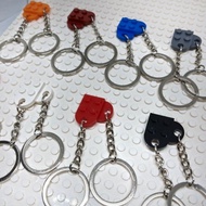 Heart Shape Lego Couple Keychain