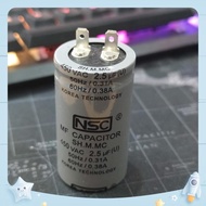 Oil capacitor 2.5uf -450v - 2-pin pile capacitor 2.5uf 450v